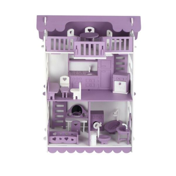 Nora Ahşap Oyun Evi Set