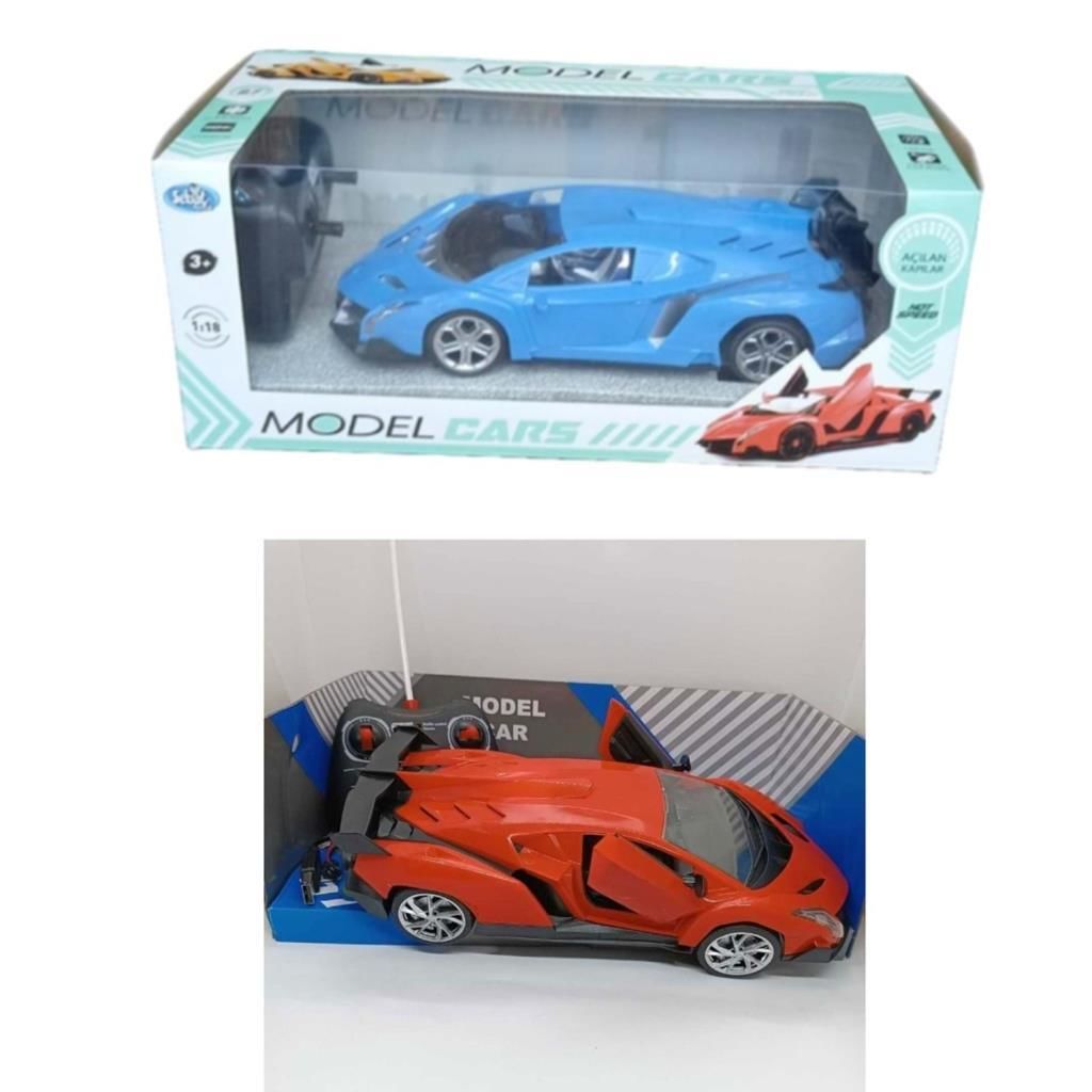 Uzaktan Kumandalı Kapıları Açılan Şarjlı Araba