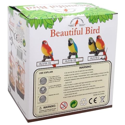 Pilli Sesli Kuş HL518-2