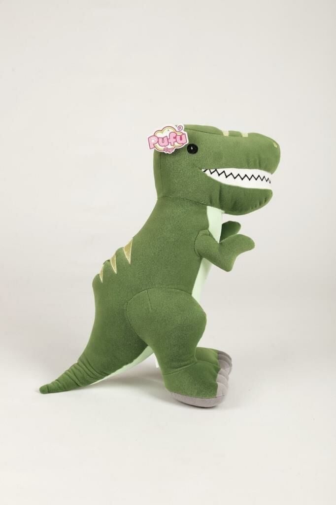 Pufu Toys 40 Cm Tirex Peluş Oyuncak, Oyun Arkadaşım