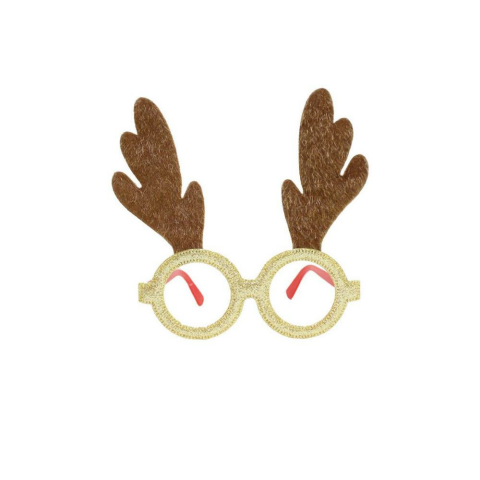 Yılbaşı Geyik Boynuzlu Parti Gözlüğü