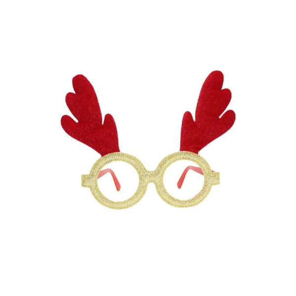 Yılbaşı Geyik Boynuzlu Parti Gözlüğü