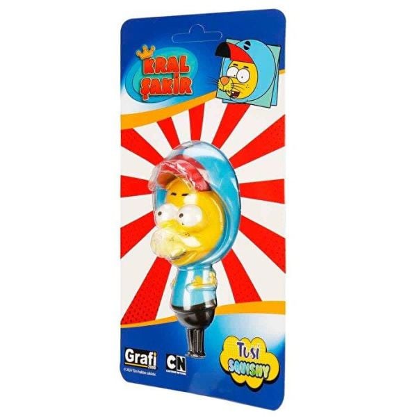 Tusi Squishy Köpük Kral Şakir Figürü