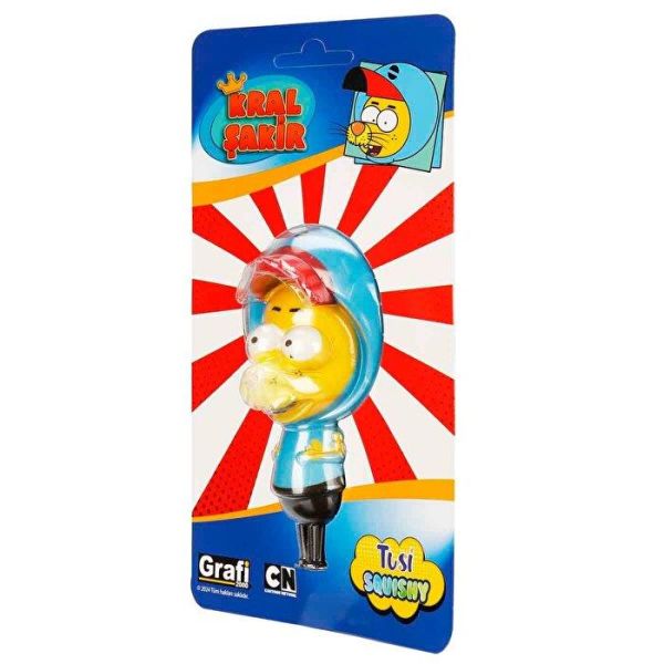 Tusi Squishy Köpük Kral Şakir Figürü