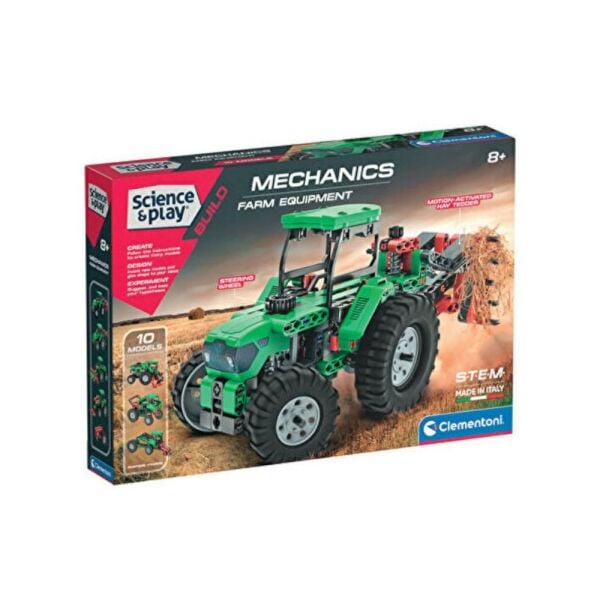 Clementoni Mekanik Laboratuvarı Tarım Ekipmanları Lego