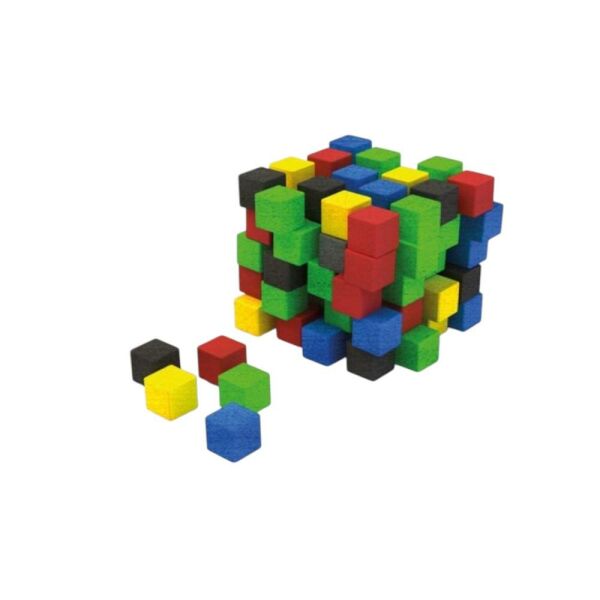 Redka Ahşap Renkli Birim Küpleri