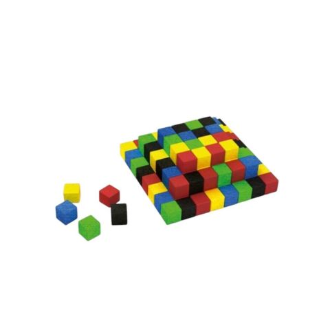 Redka Ahşap Renkli Birim Küpleri