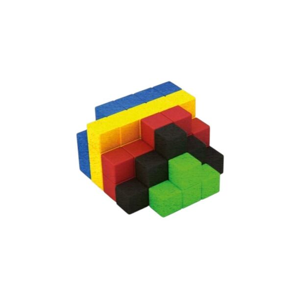Redka Ahşap Renkli Birim Küpleri