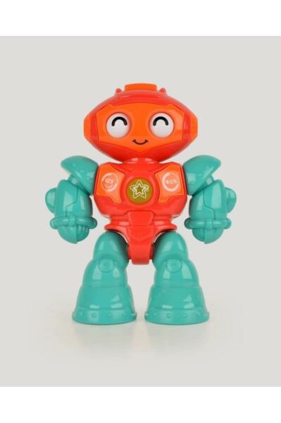 Işıklı Robot Taklit Sesli Çok Fonksiyonlu Mini Robot - LC-30976
