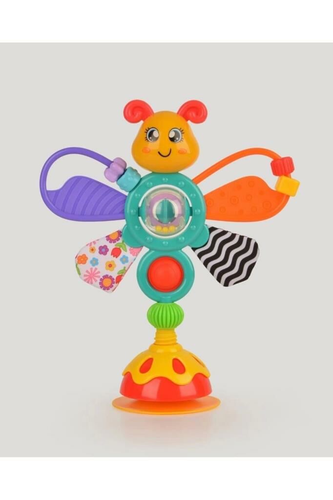 Çıngıraklı Hışırtılı Vantuzlu Sevimli Kelebek Yemek Arkadaşım