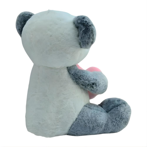 Peluş 30 Cm Kalp Tutan Panda