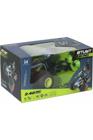 Kumandalı Şarjlı Akrobat Çift Modlu Işıklı 360° Dönüş Yapabilen Araba