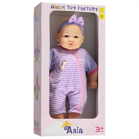 Saçsız Et Bebek Bez Bebek Asia Bebek 40 cm