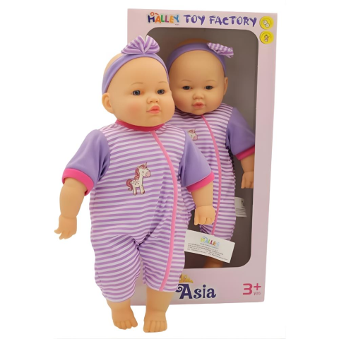 Saçsız Et Bebek Bez Bebek Asia Bebek 40 cm