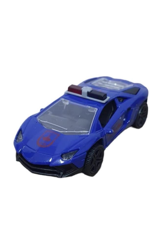 Çek Bırak Metal Araba Lamborgini Jandarma