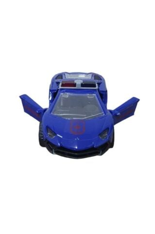Çek Bırak Metal Araba Lamborgini Jandarma