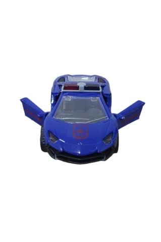 Çek Bırak Metal Araba Lamborgini Jandarma