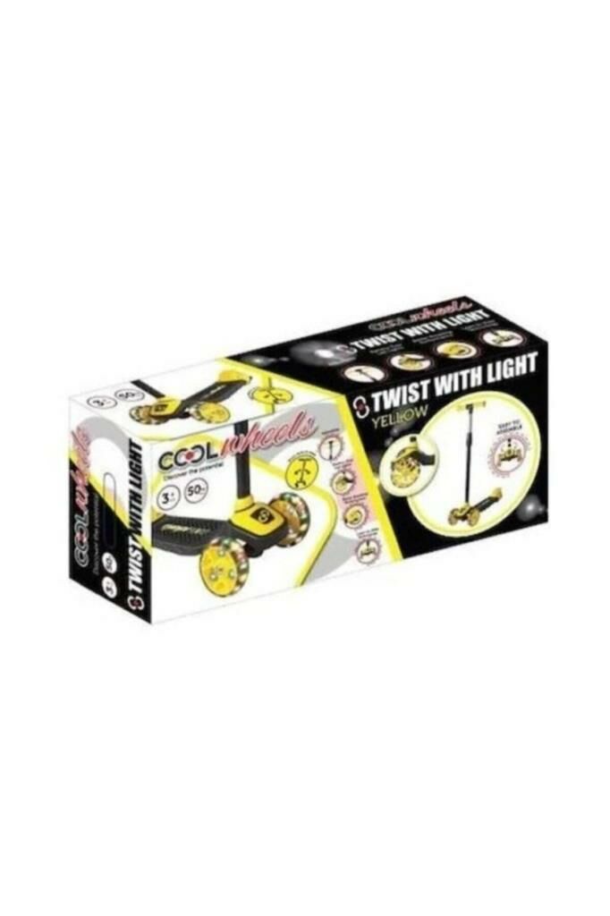Cool Wheels Twist Işıklı Sarı Scooter
