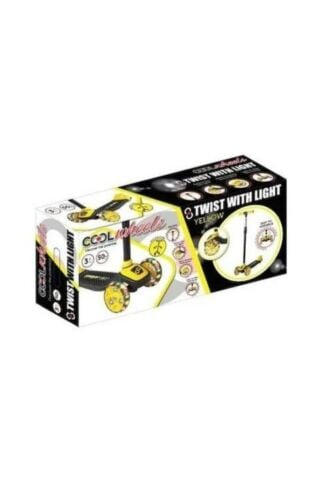 Cool Wheels Twist Işıklı Sarı Scooter
