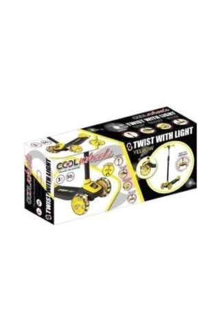Cool Wheels Twist Işıklı Sarı Scooter