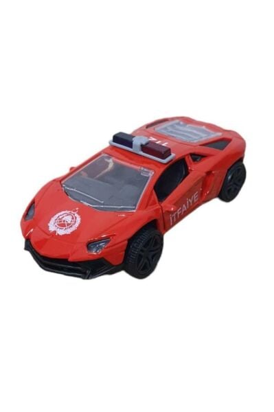 Çek Bırak Metal Araba Lamborgini İtfaiye