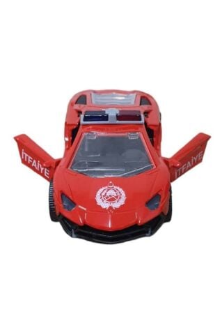 Çek Bırak Metal Araba Lamborgini İtfaiye