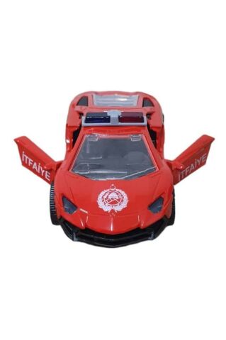 Çek Bırak Metal Araba Lamborgini İtfaiye