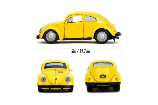 Jada, 253112012, Transformers Bumblebee VW Beetle Model Aracı