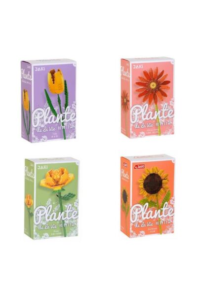 Asorti Çiçek Blok Oyuncak