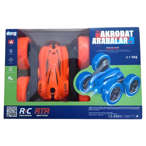 SH 16 Cm 4 Teker Çekişli 360 Dönebilen Uzaktan Kumandalı Araba