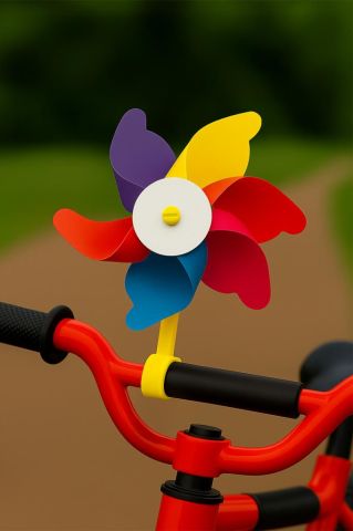 Bisiklet Scooter Aparatlı Rüzgar Gülü