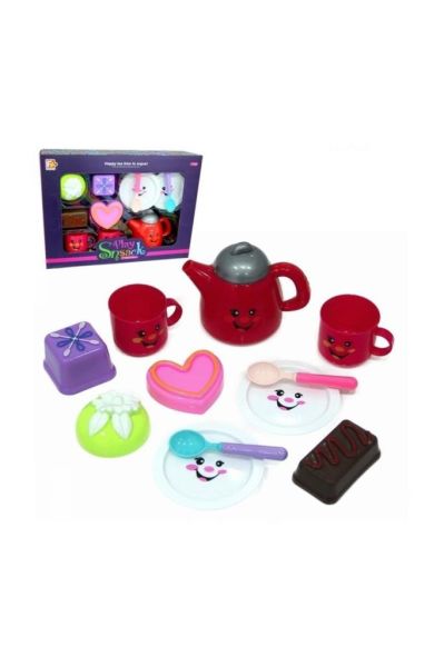 Çay ve Kek Seti 14 Parça Kutulu