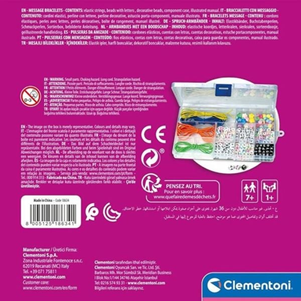 Clementoni Crazy Chıc Mesaj Bileklikler