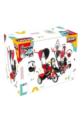 3 Tekerlekli Penguen Ebeveyn Kontrollü Bisiklet