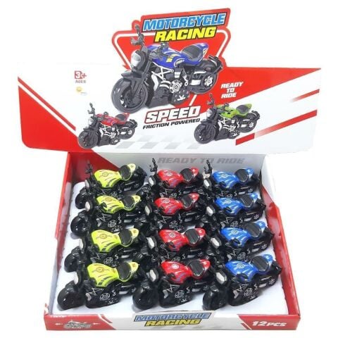 12'li Sürtmeli Motorsiklet DMN888-16 (1 Adet)