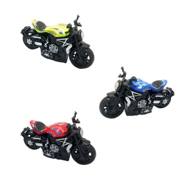12 Li Sürtmeli Motorsiklet DMN888-16 (1 Adet)