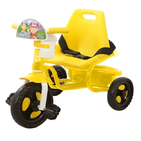 Babyhope Üçteker Prens Bisiklet 101-Sarı/Siyah