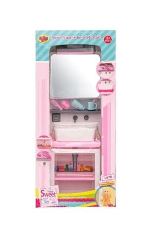 Kutuda Aynalı Lavabo Seti