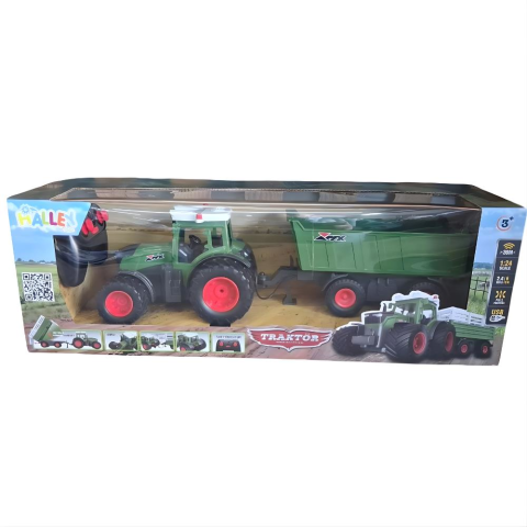 SH 2.4Ghz Altı Yollu Çiftçi Aracı Işıklı Arka Kasa