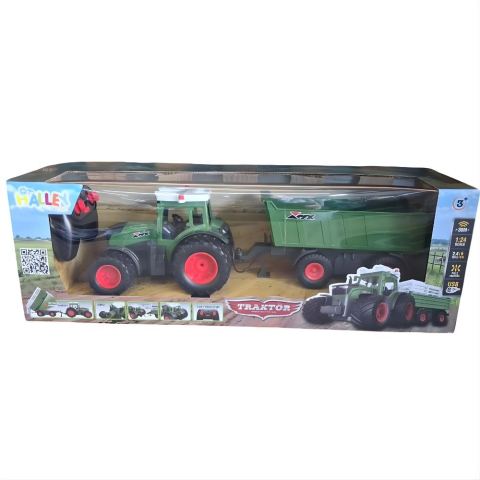 SH 2.4Ghz Altı Yollu Çiftçi Aracı Işıklı Arka Kasa