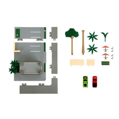 Jada Hızlı & Öfkeli Toretto´s Café Nano Sahne Diaroma Modellemesi