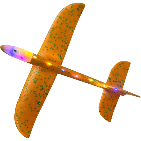 Oyuncak Uçak Köpük El Atma Planör Eğlenceli Strafor Uçak