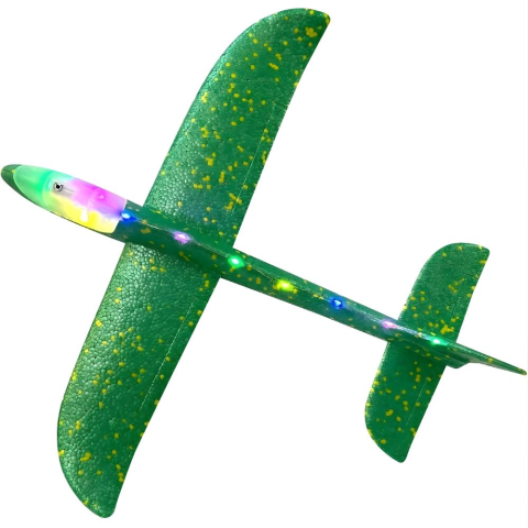 Oyuncak Uçak Köpük El Atma Planör Eğlenceli Strafor Uçak