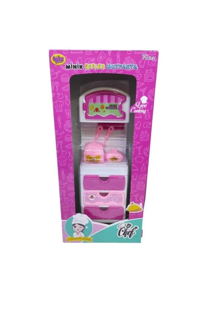 Çekmeceli Ve Dolaplı Mini Mutfak Seti