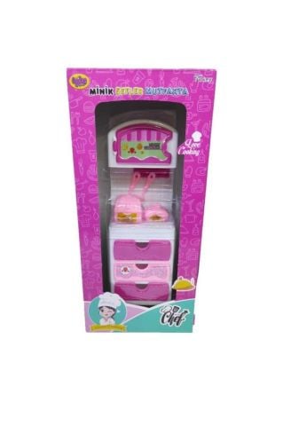 Çekmeceli Ve Dolaplı Mini Mutfak Seti