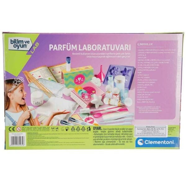 Deney Seti : Parfüm Laboratuvarı Bilim Seti