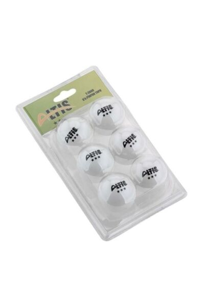 Pinpon Topu 6'lı (T4000) Turuncu Renk