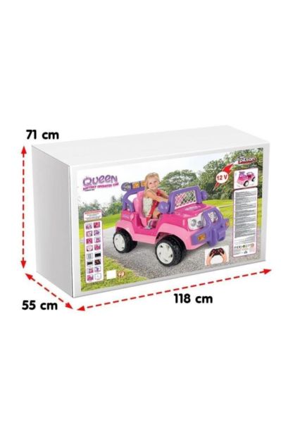 Queen Akülü Araba 12v Kumandalı Jeep