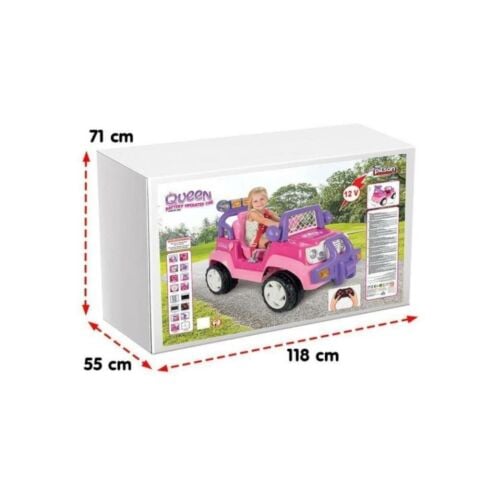 Queen Akülü Araba 12v Kumandalı Jeep