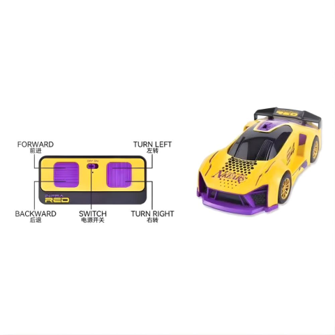 Şarjlı Lazer Silah Araba Yüksek Kalite Çocuk Ebeveyn Çocuk Etkileşimli 3-in-1 Savaş Oyunu Elektrikli RC Araba